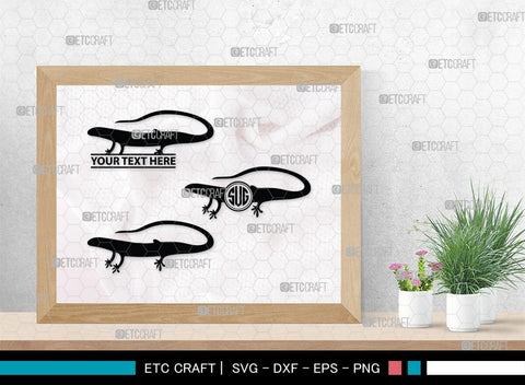 Skink Monogram, Skink Silhouette, Skink SVG, Skink Reptile Svg, Skink Lizard Svg, Skink Lizard Svg, Tongue Skink Svg, SB00319 SVG ETC Craft 