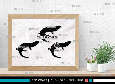 Skink Monogram, Skink Silhouette, Skink SVG, Skink Reptile Svg, Skink Lizard Svg, Skink Lizard Svg, Tongue Skink Svg, SB00319 SVG ETC Craft 