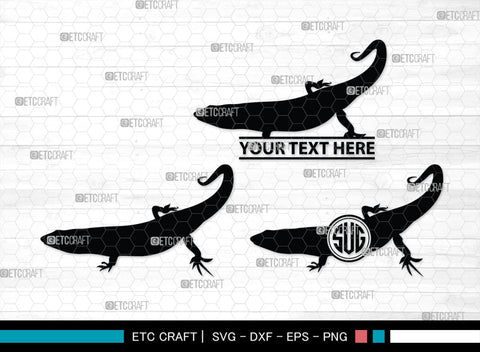 Skink Monogram, Skink Silhouette, Skink SVG, Skink Reptile Svg, Skink Lizard Svg, Skink Lizard Svg, Tongue Skink Svg, SB00319 SVG ETC Craft 
