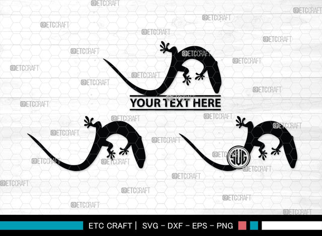 Skink Monogram, Skink Silhouette, Skink SVG, Skink Reptile Svg, Skink Lizard Svg, Skink Lizard Svg, Tongue Skink Svg, SB00319 SVG ETC Craft 