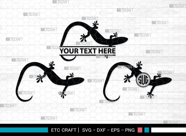 Skink Monogram, Skink Silhouette, Skink SVG, Skink Reptile Svg, Skink Lizard Svg, Skink Lizard Svg, Tongue Skink Svg, SB00319 SVG ETC Craft 