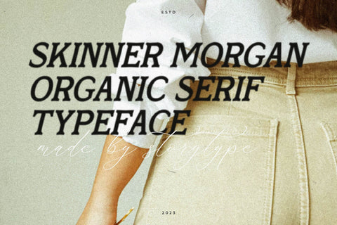 Skinner Morgan Typeface Font Storytype Studio 