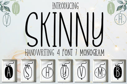 Skinny Font JH-CreativeFont 