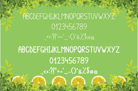 Skinny Lemonade Font - Regular & Bold Font MasterFontStore 