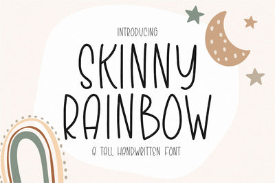 Skinny Rainbow Font Qwrtype Foundry 
