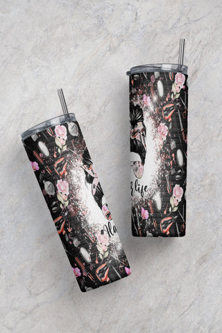 Skinny Tumbler 20oz 30oz Wrap, Hair Life Mom, Mug Template 11oz, Sublimation Waterslide, tumbler PNG Sublimation CaldwellArt 