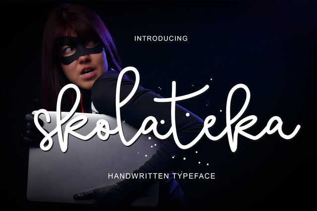 Skolateka Script Font Mrletters