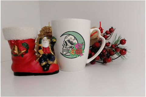 Skull and Moon Sublimation Sublimation Jagonath Roy 