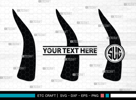 Skull Bull Monogram, Skull Bull Silhouette, Skull Bull SVG, Bull Skull Svg, Bull Head Svg, Buffalo Skull Svg, Bull Horns Svg, SB00320 SVG ETC Craft 