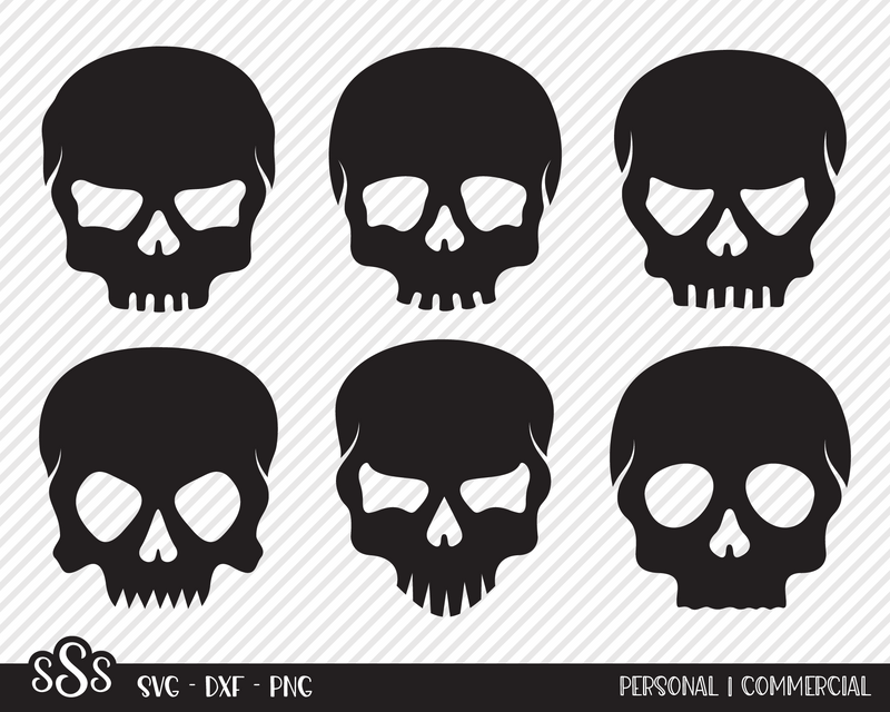 Skull Bundle | Halloween SVG SVG Texas Southern Cuts 