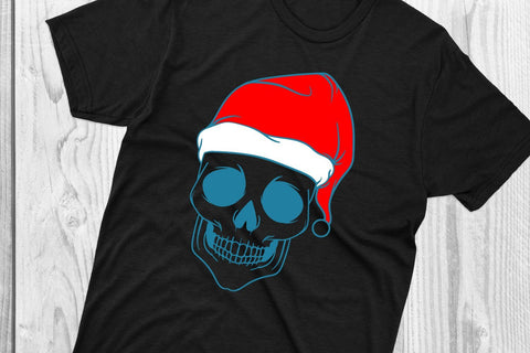 skull christmas svg , skull santa svg SVG dadan_pm 