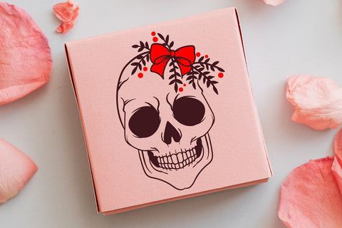 skull christmas svg , skull santa svg SVG dadan_pm 