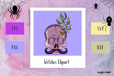 Skull Clipart Design SVG SvgOcean 