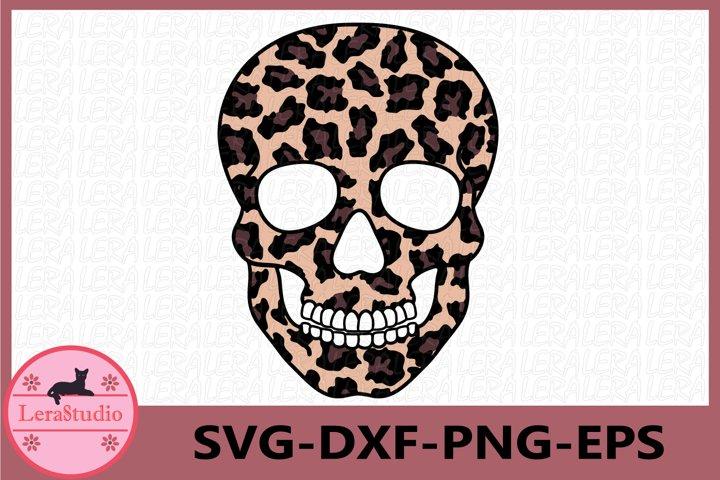 Skull leopard Svg SVG Lerastudio 