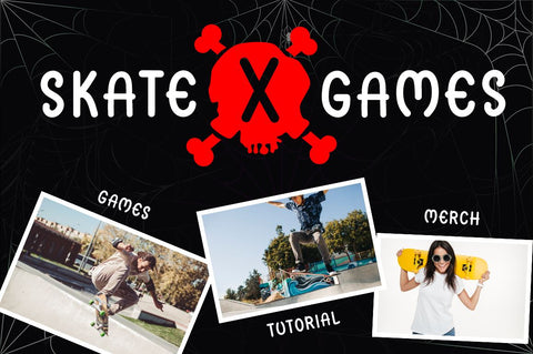 Skull Monogram - Font Trio For Halloween Font Illushvara Design 