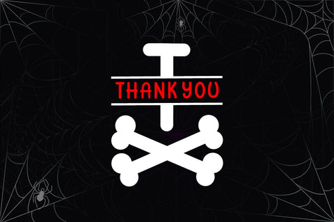 Skull Monogram - Font Trio For Halloween Font Illushvara Design 