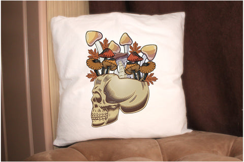 Skull Mushroom Sublimation Sublimation Jagonath Roy 
