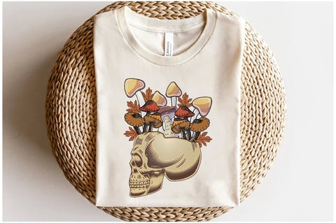 Skull Mushroom Sublimation Sublimation Jagonath Roy 