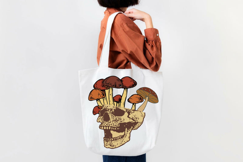 Skull Mushroom Sublimation Sublimation Rupkotha 