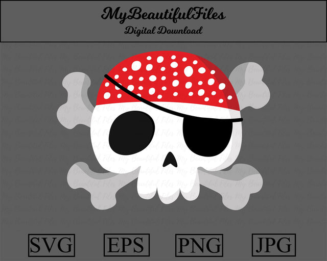 skull - pirates SVG MyBeautifulFiles 