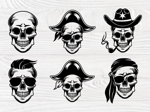 Skull SVG Bundle, Sugar Skull Svg, Halloween Svg SVG TonisArtStudio 