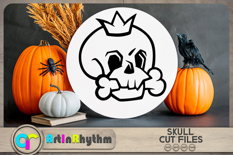 Skull SVG / Skeleton SVG SVG Artinrhythm shop 