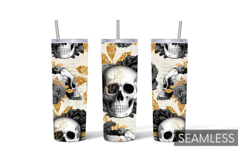 Skull Tumbler Sublimation Sublimation SvgOcean 