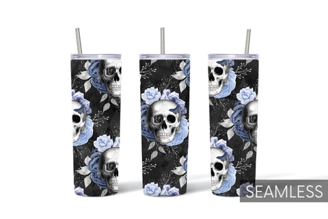 Skull Tumbler Sublimation Sublimation SvgOcean 