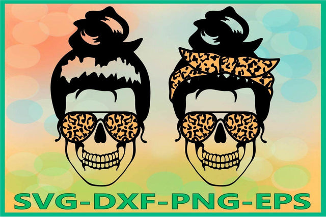 Skull with glasses svg SVG AlexSVGStudio 