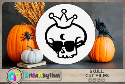 Skull with shades / Skeleton SVG SVG Artinrhythm shop 