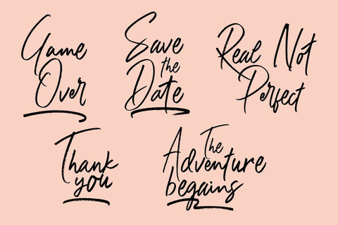 Sky Castle Brush Font Fajri Adi 