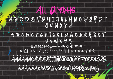 Sky Fall Font BB Digital Arts 