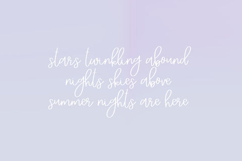 Skylight Elegant Brush Script Font Blush Font Co. 