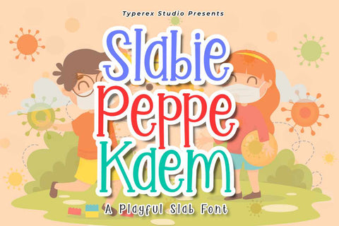 Slabie Peppe Kaem Font Madatype Studio 