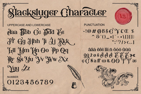 Slacksluger Font letterstockstd 