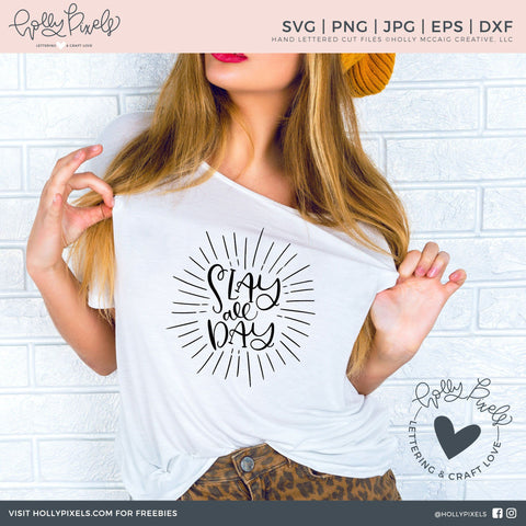Slay All Day SVG | Girl Boss SVG | Girl SVG So Fontsy Design Shop 
