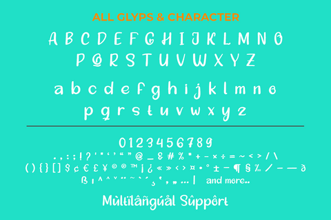 Sleeky Font twinletter 