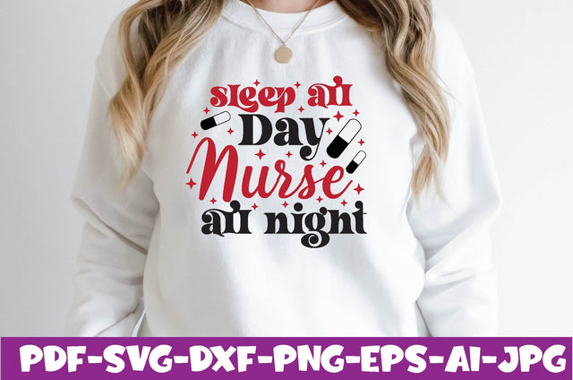 sleep all day nurse all night SVG farhad farhad 