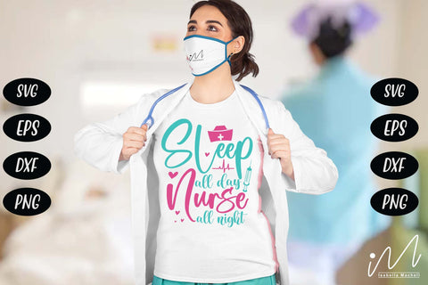 sleep all day nurse all night svg,Nurse Svg,Doctor Svg,Nursing Svg,Medical Svg SVG Isabella Machell 