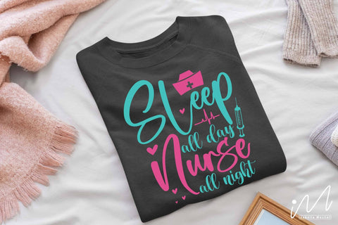 sleep all day nurse all night svg,Nurse Svg,Doctor Svg,Nursing Svg,Medical Svg SVG Isabella Machell 
