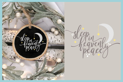 Sleep In Heavenly Peace Silent Night Christmas Song Lyrics SVG SVG SVGcraze 