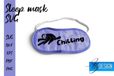 Sleep Mask SVG | Mask SVG | Funny Sleep Mask Quotes SVG Fly Design 