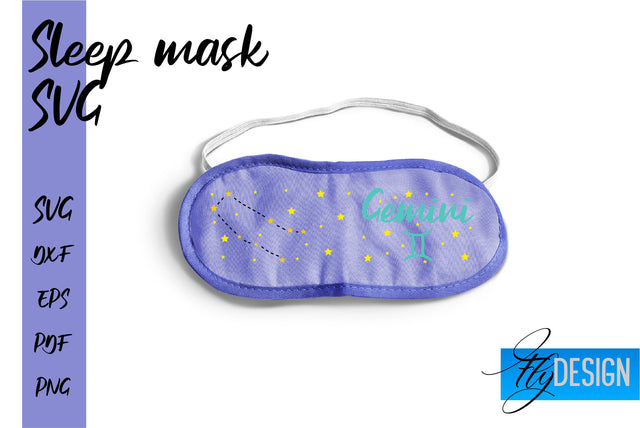 Sleep Mask SVG | Mask SVG | Funny Sleep Mask Quotes SVG Fly Design 