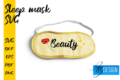 Sleep Mask SVG | Mask SVG | Funny Sleep Mask Quotes SVG Fly Design 