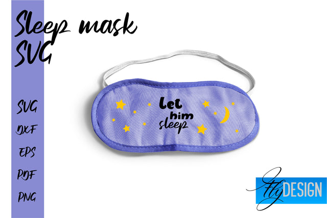 Sleep Mask SVG | Mask SVG | Funny Sleep Mask Quotes SVG Fly Design 