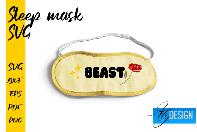 Sleep Mask SVG | Mask SVG | Funny Sleep Mask Quotes SVG Fly Design 