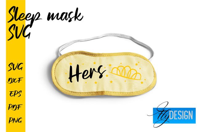 Sleep Mask SVG | Mask SVG | Funny Sleep Mask Quotes SVG Fly Design 