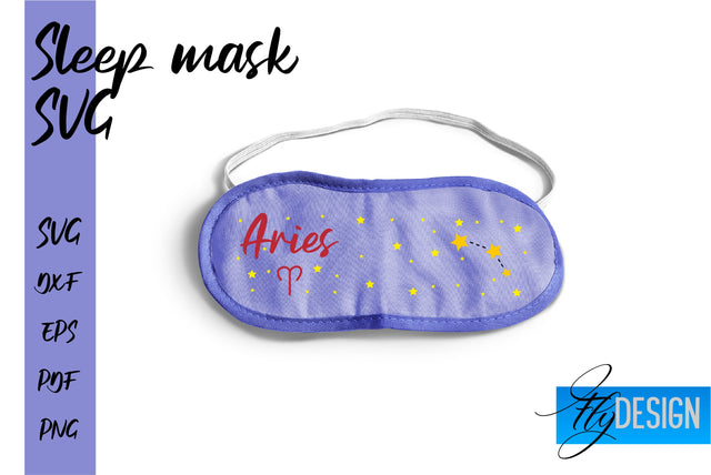 Sleep Mask SVG | Mask SVG | Funny Sleep Mask Quotes SVG Fly Design 