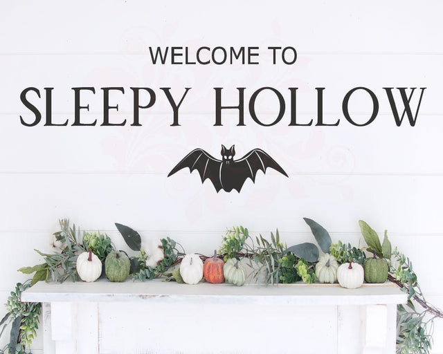 Sleepy Hollow svg, Farmhouse svg, Halloween cut file, Bat clipart, Halloween DXF, Spooky svg, October Cut File, Cricut, Digital Download SVG Farmstone Studio Designs 