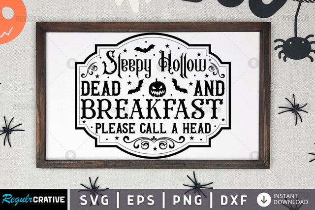 Sleepy hollow SVG SVG Regulrcrative 
